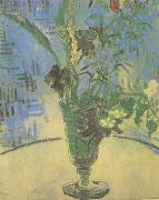 Vincent Van Gogh Still life:Glass with Wild Flowers (nn04) France oil painting artist